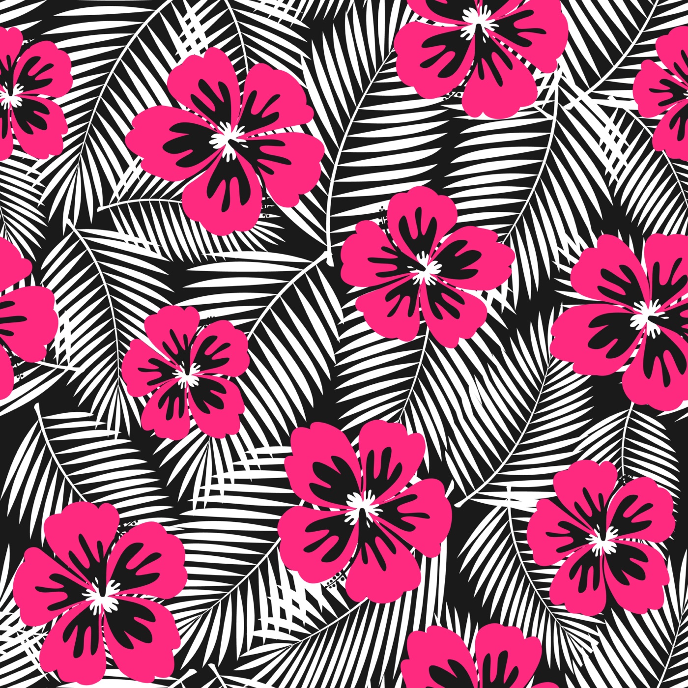 Tropical Pink Hibiscus — tropical Steam Deck skin