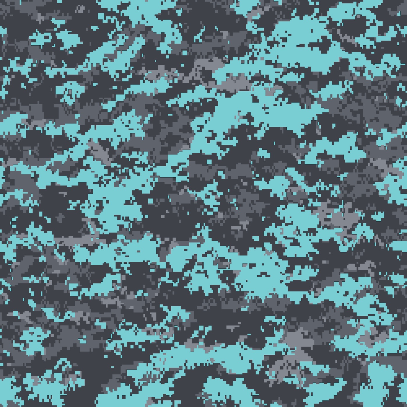 Digital Camo — gray iPad skin