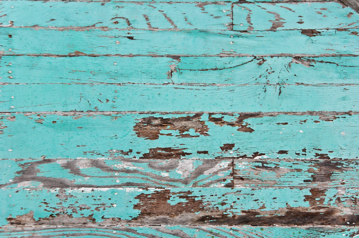 Chipped Turquoise Wood — turquoise Laptop skin