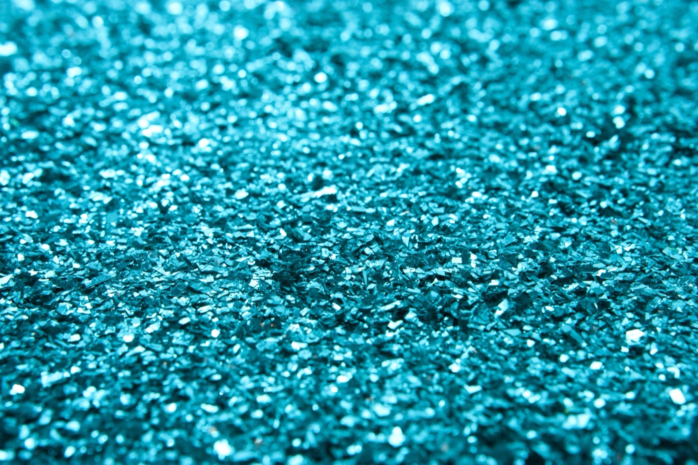 Turquoise Glimmer — glitter Kindle skin