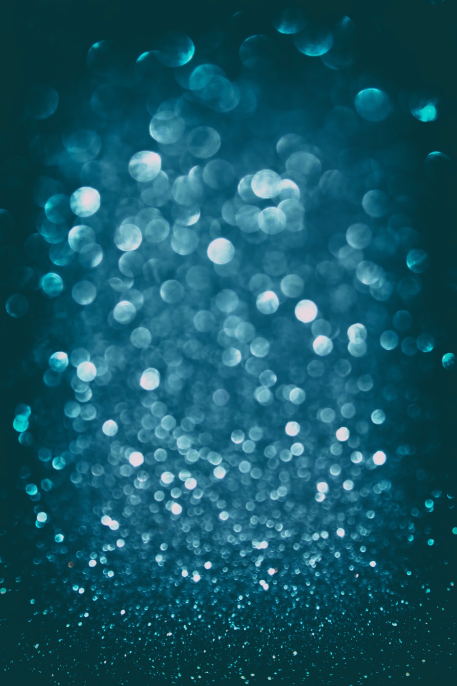 Teal Glitter Orbs — glitter Apple Watch skin