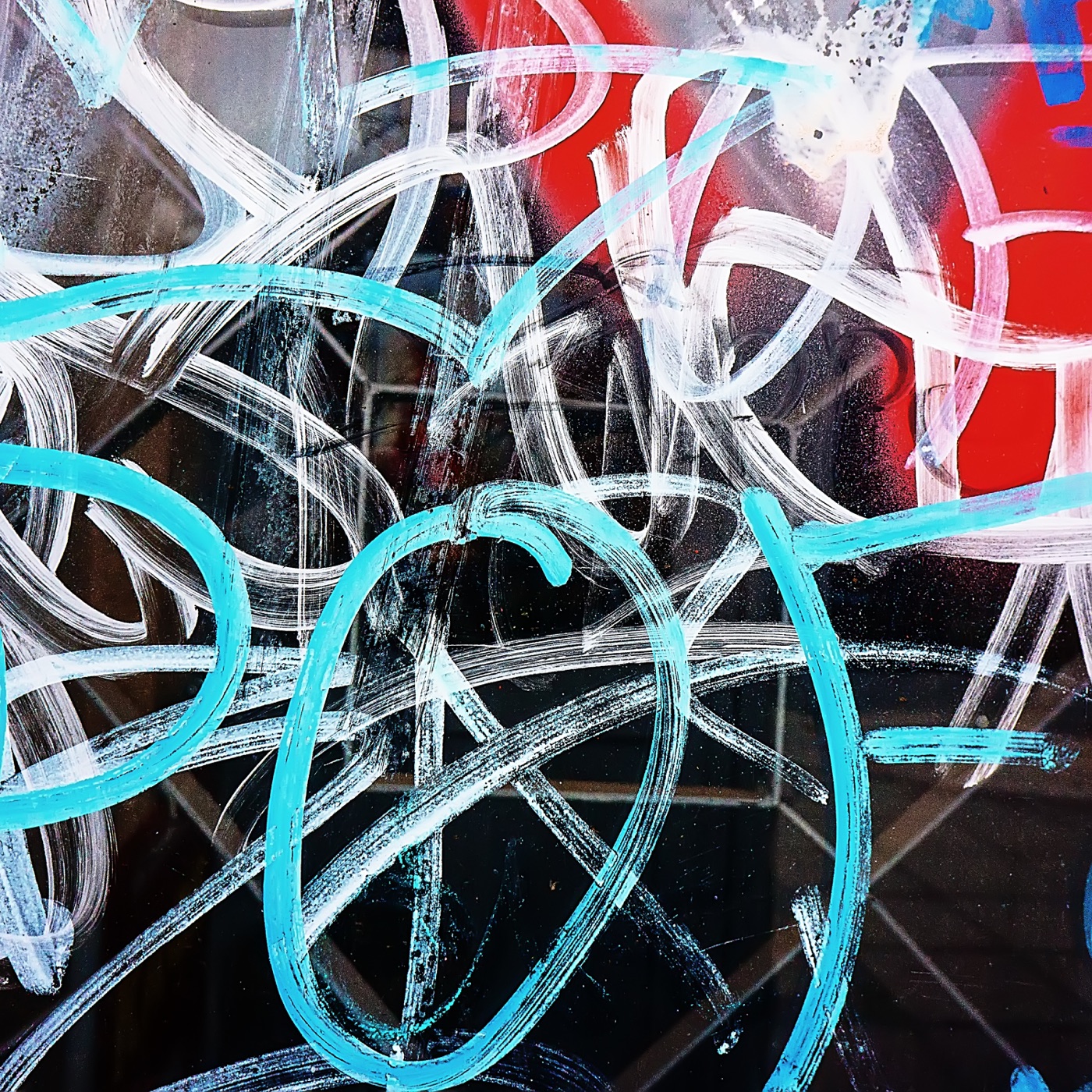 Urban Graffiti Art — abstract paint iPad skin