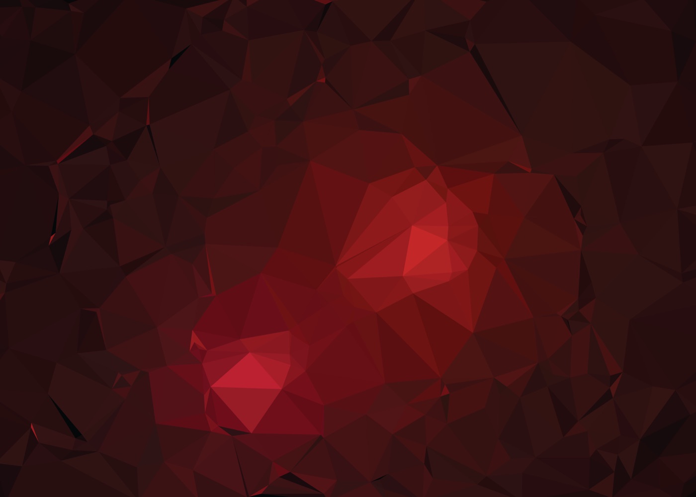Crimson Geometric Shards — geometric Kindle skin