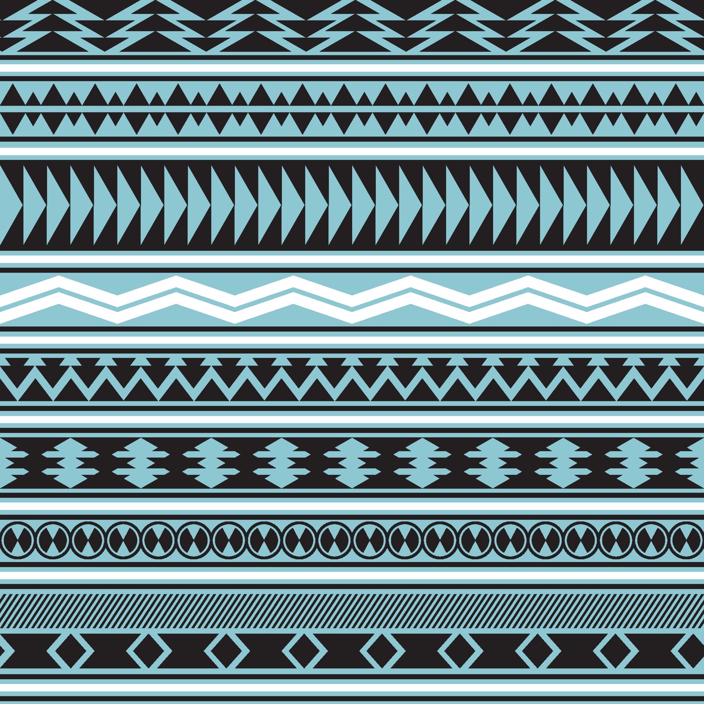 Aztec Sky Pattern — geometric Nintendo Switch skin