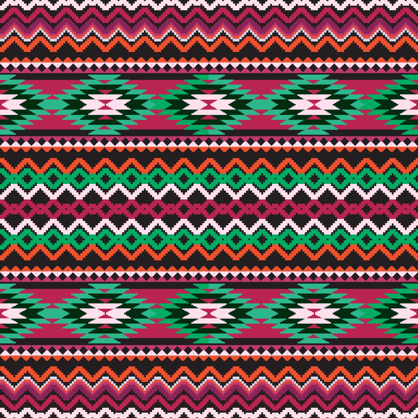 Aztec Tribal Pattern — geometric Kindle skin