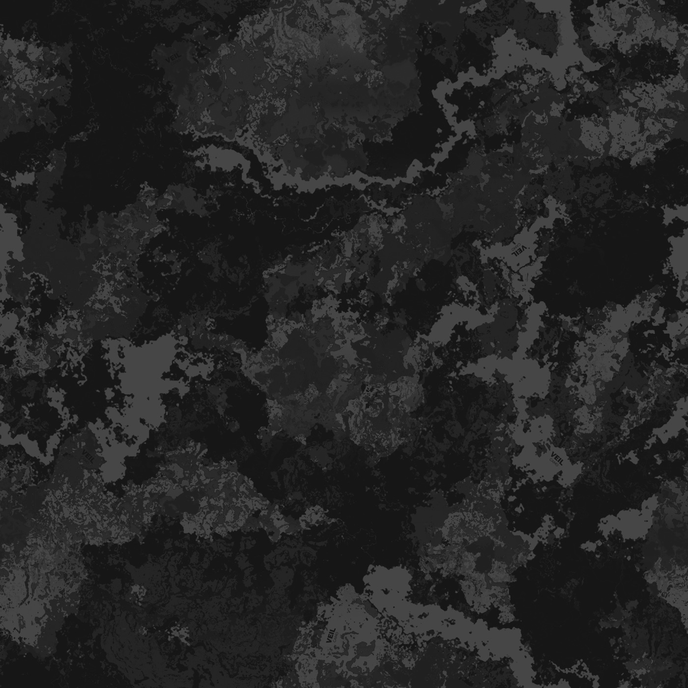 Tactical Black Camo — monochrome Steam Deck skin