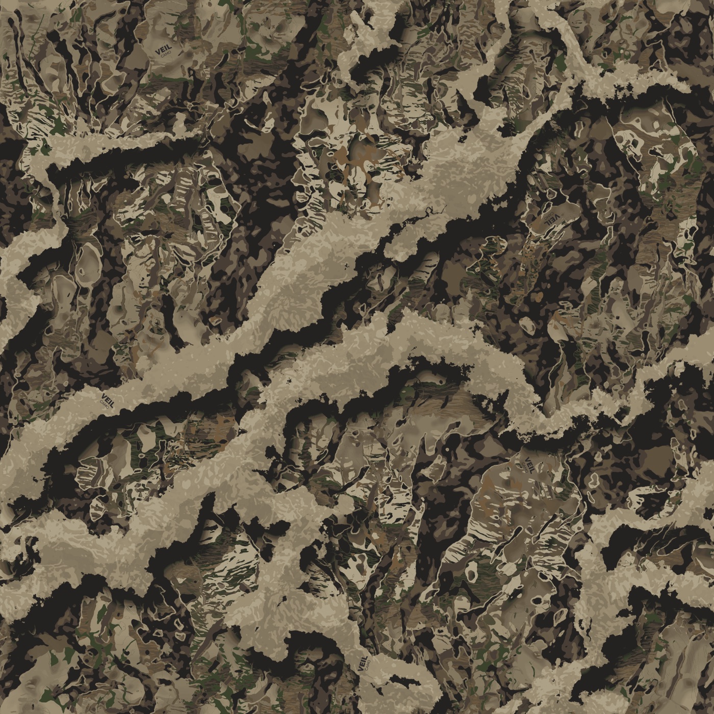 Whitetail Veil Camo — brown Xbox skin