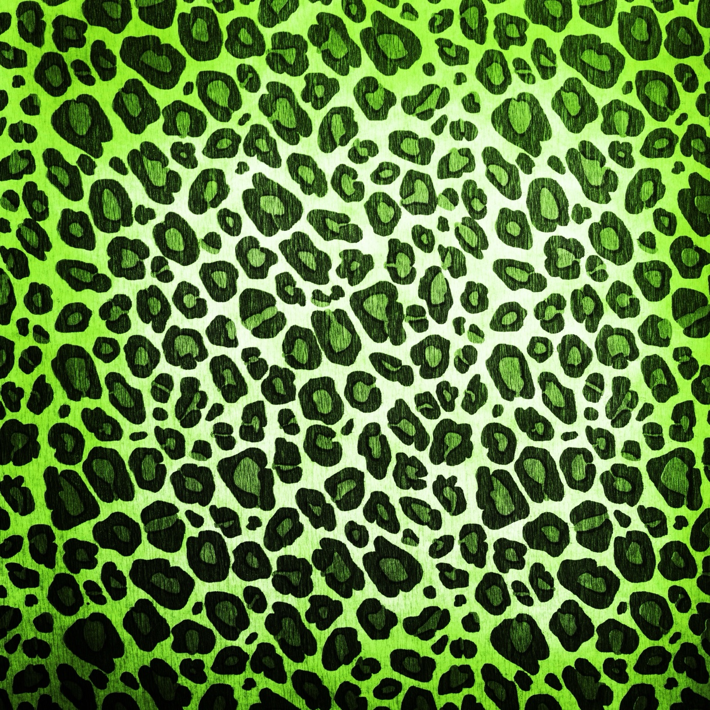 Vibrant Leopard Spots — mint green Steam Deck skin