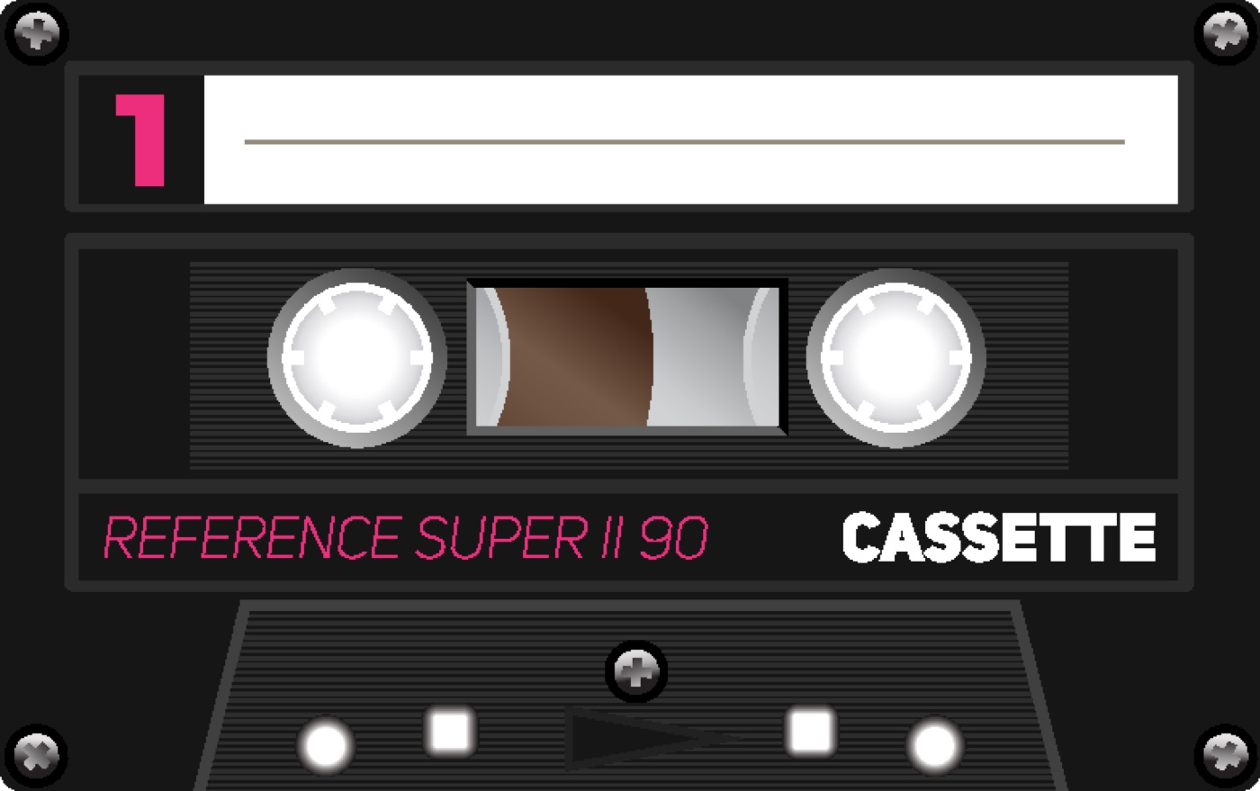 Retro Cassette Tape — retro Laptop skin