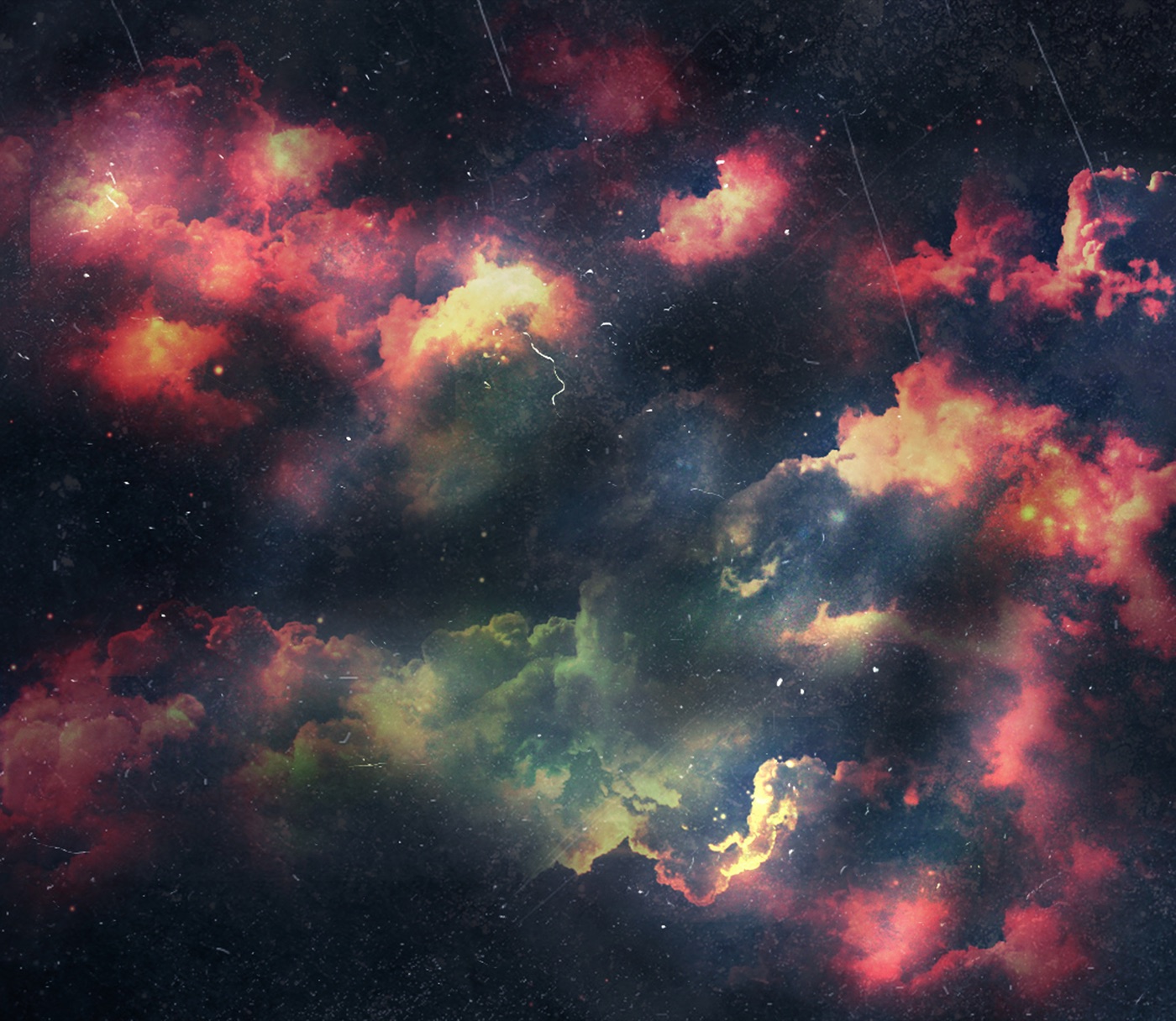 Vintage Stormy Sky — vintage iPhone skin