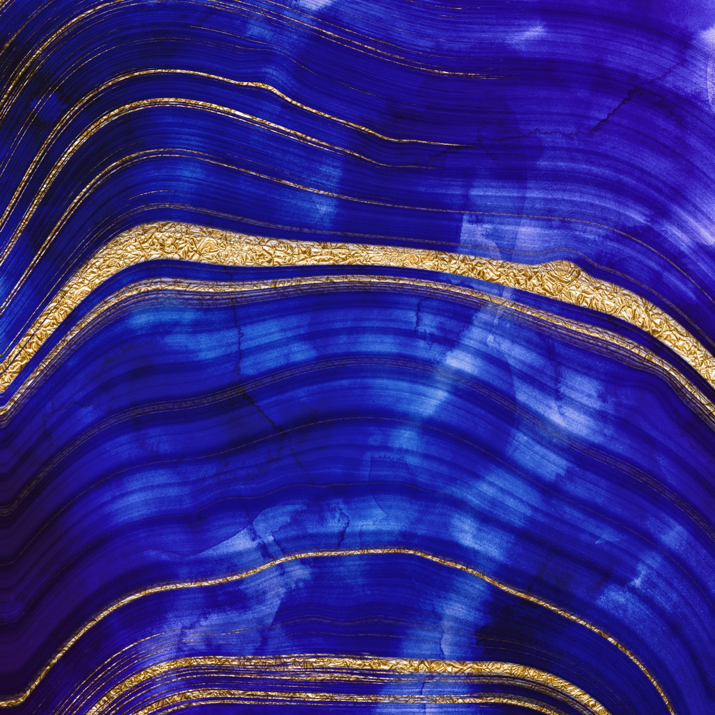 Vivid Agate Vein — gold Nintendo Switch skin