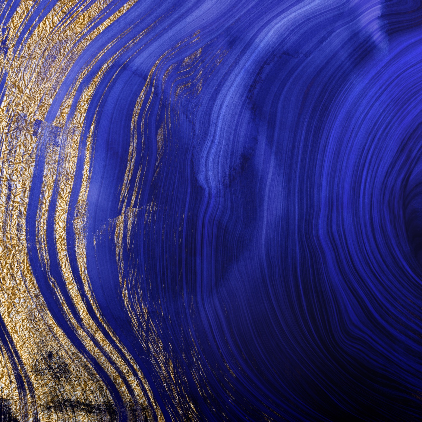 Vivid Agate Vein — abstract paint MacBook skin