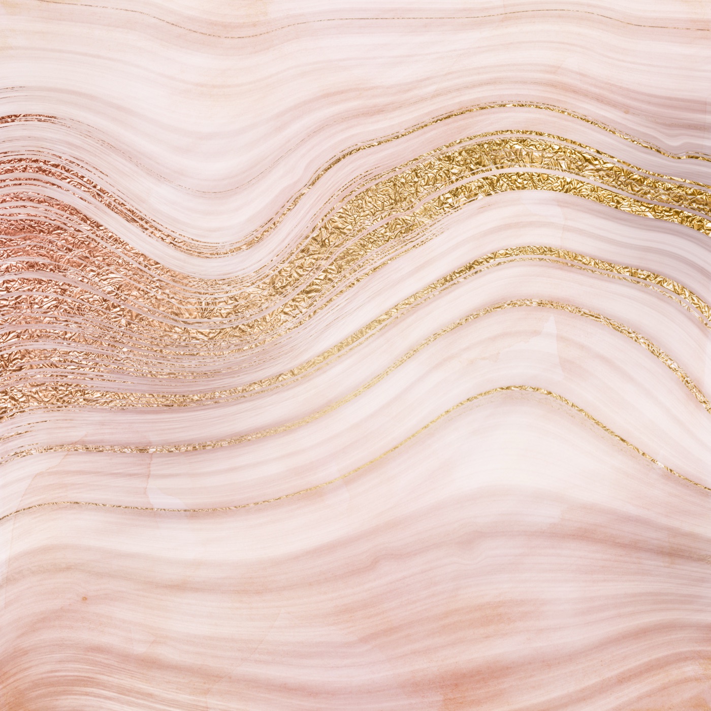 Vivid Agate Vein — gold Laptop skin