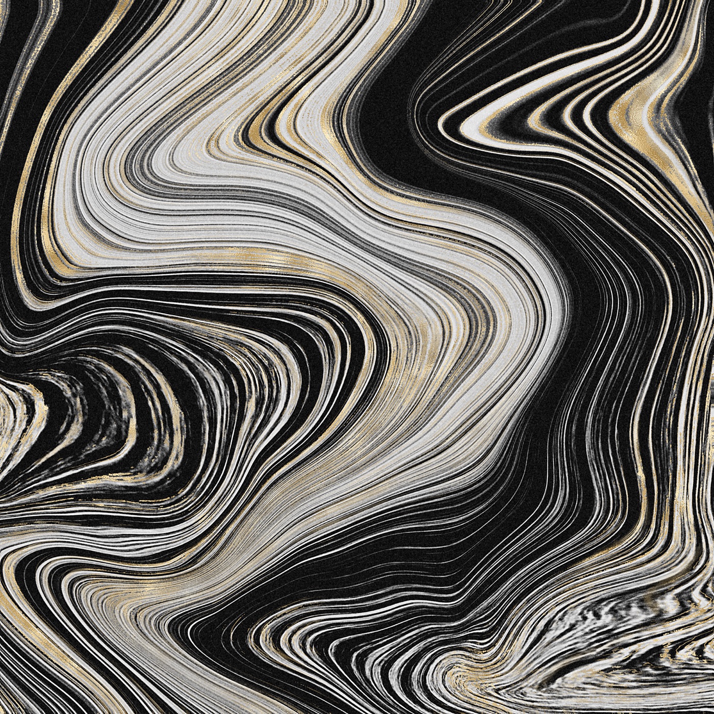 Vivid Agate Vein — gold Laptop skin