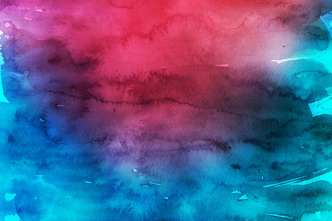 Vivid Watercolor Wash — gradient iPad skin
