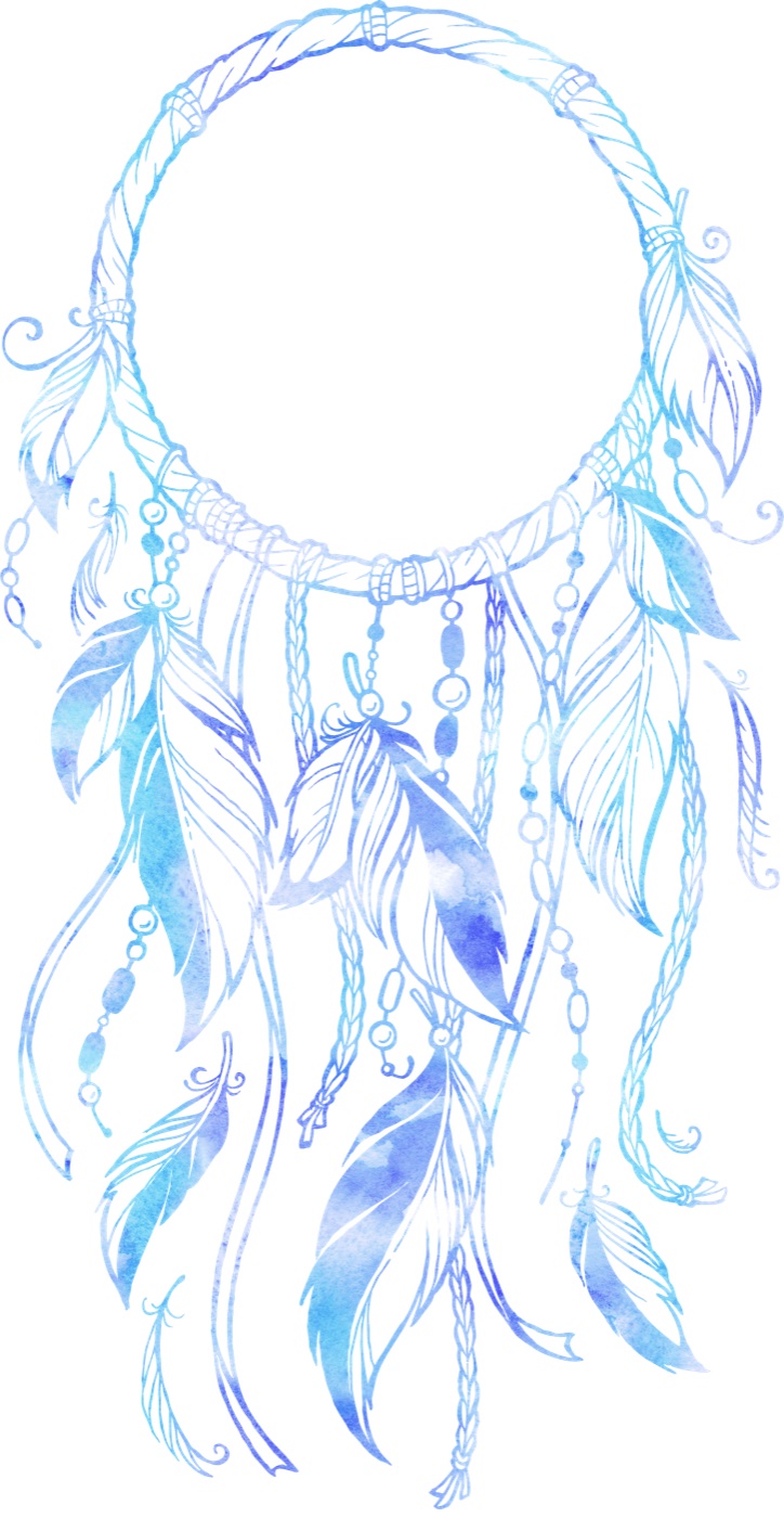 Dreamcatcher Watercolor — sky blue Steam Deck skin