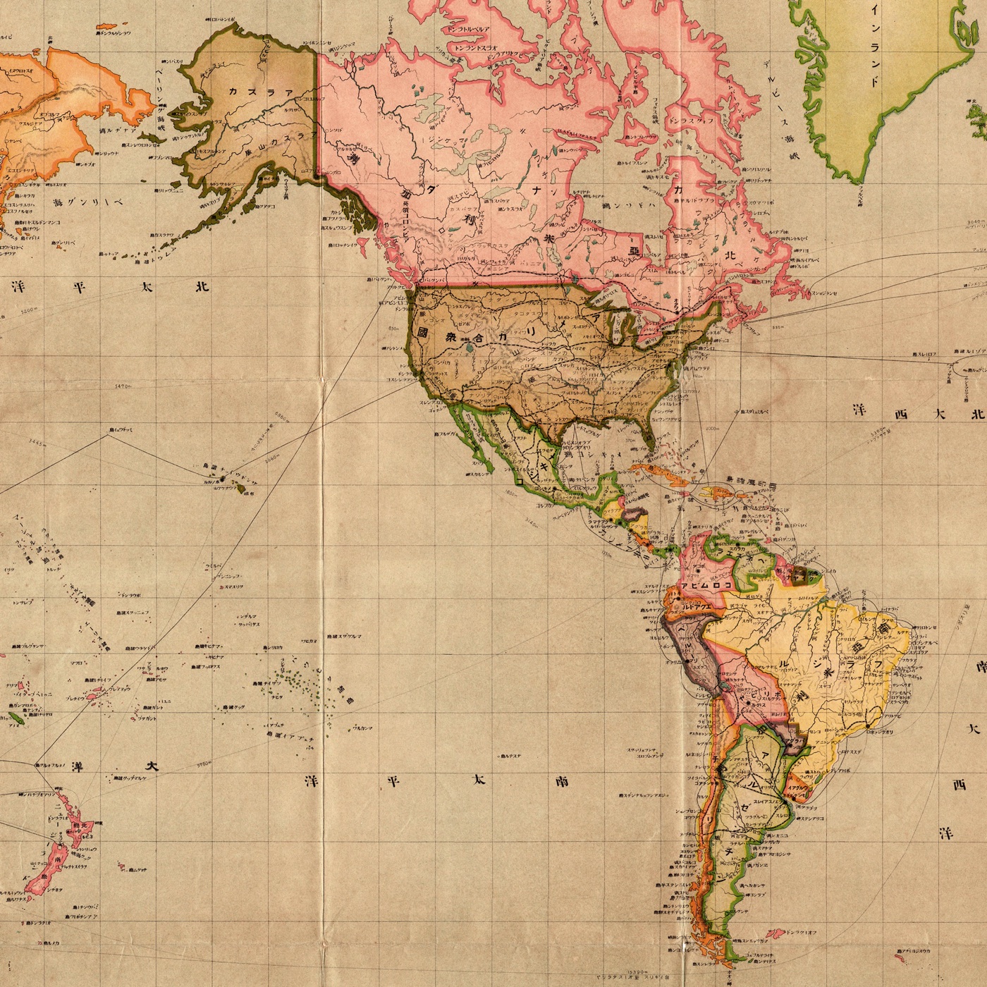 Vintage World Map — vintage MacBook skin