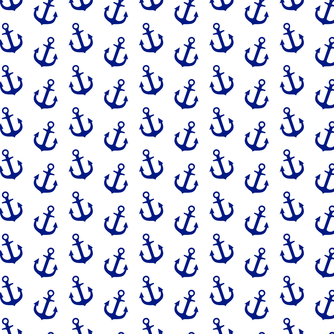 Nautical Anchor Pattern — retro Apple Watch skin