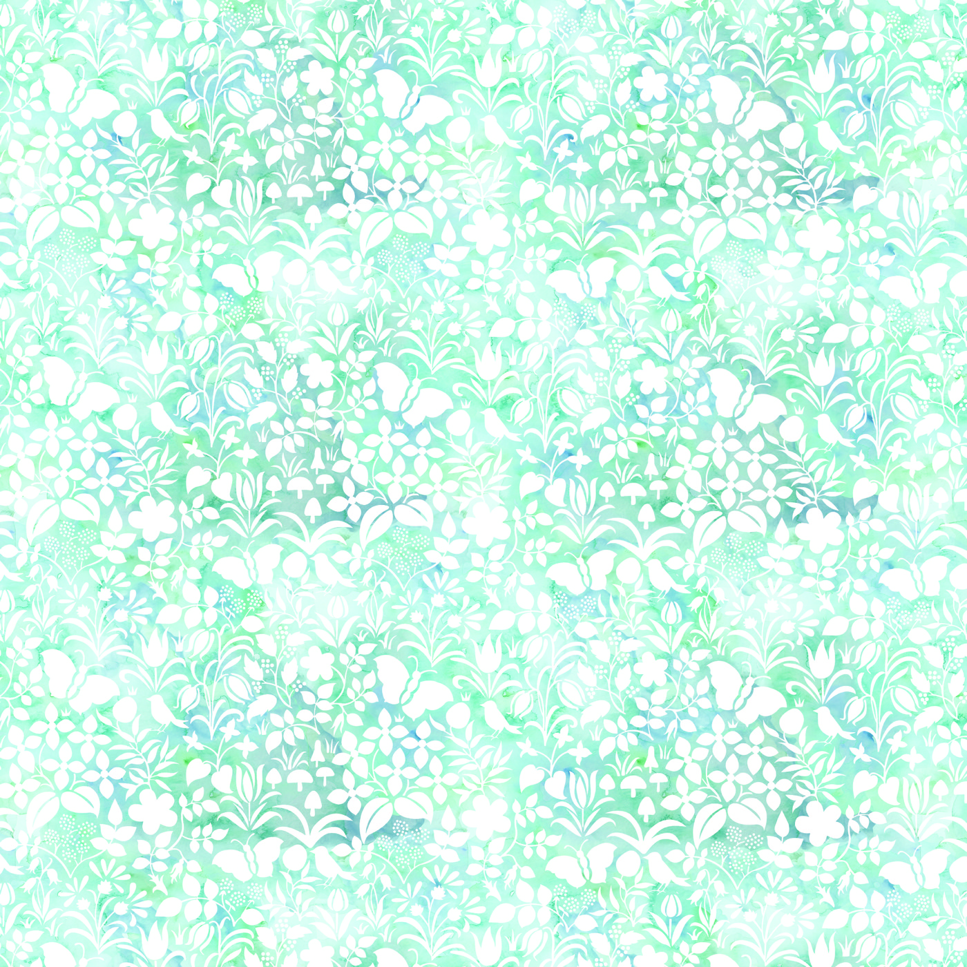 Sky Butterfly Garden — white MagicBand skin