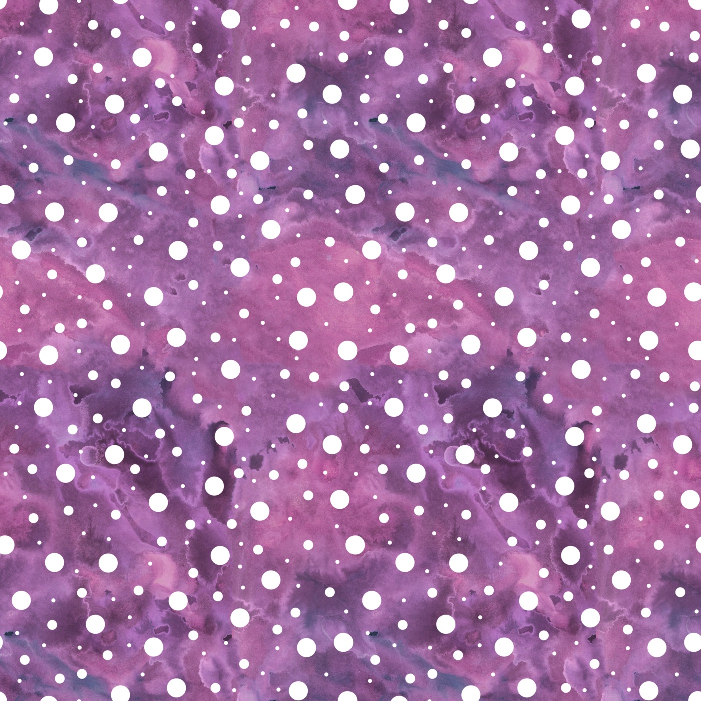 Painted Polka Dots — white iPad skin