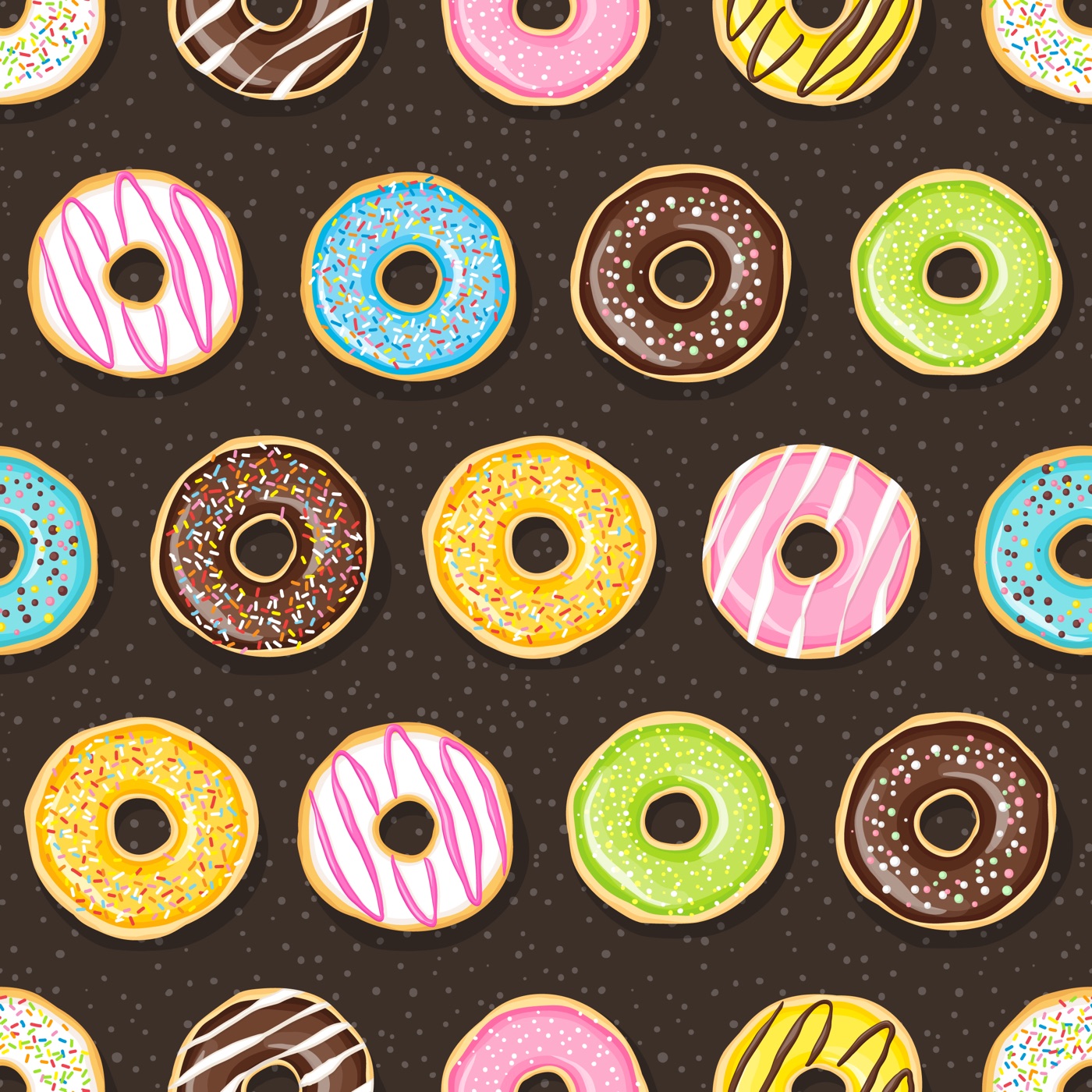 Sweet Donut Delight — retro Nintendo Switch skin