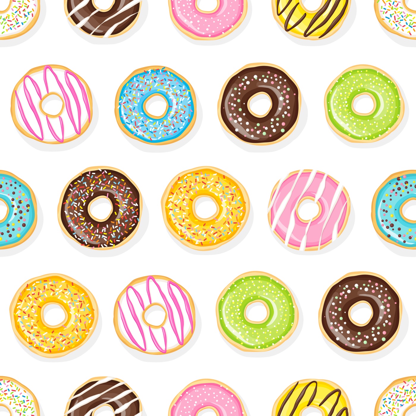 Sweet Donut Delight — retro Nintendo Switch skin